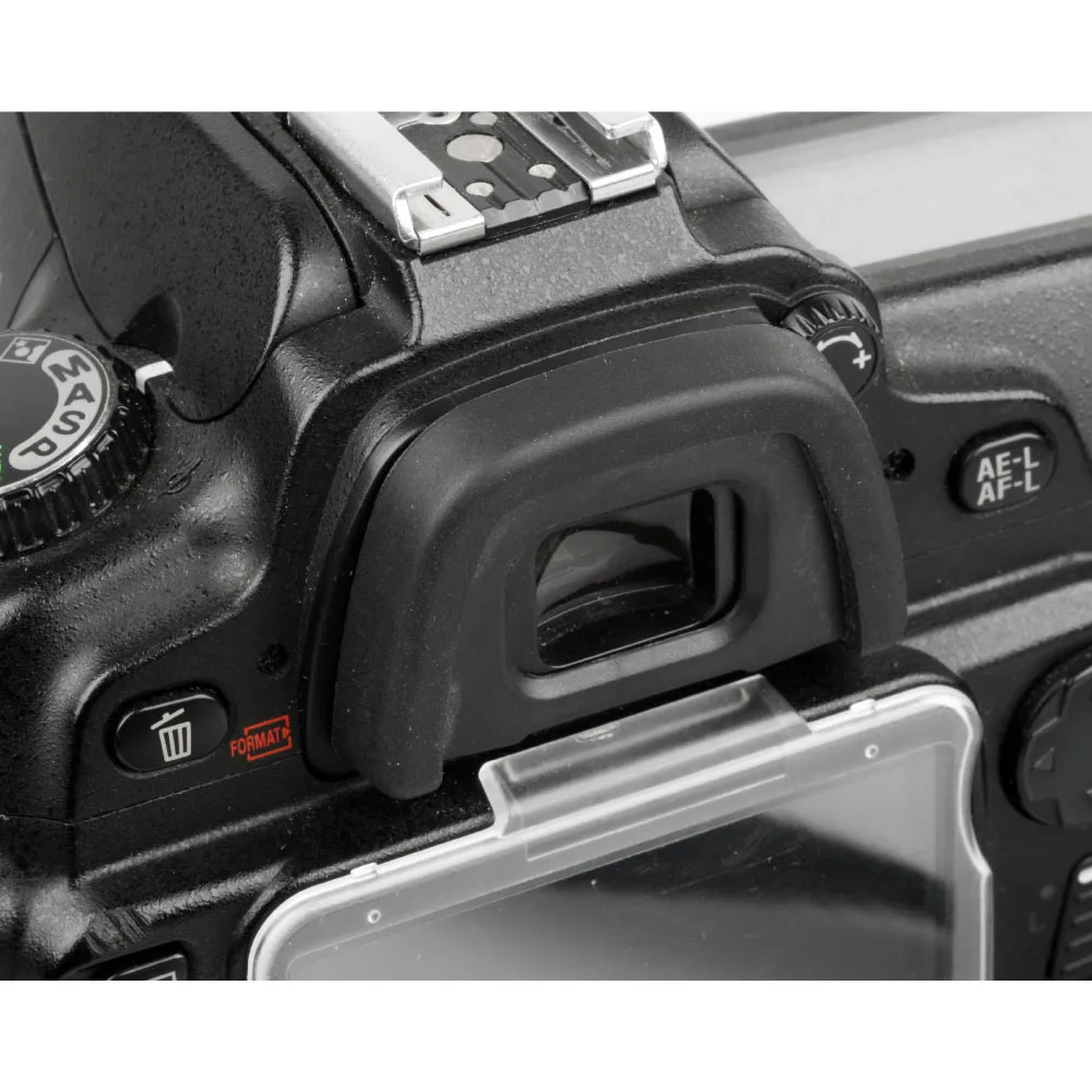 Ocular de borracha para câmera DSLR, Eye Cup, Eyecup para D300, D300S, D7100, D7200, DK-23