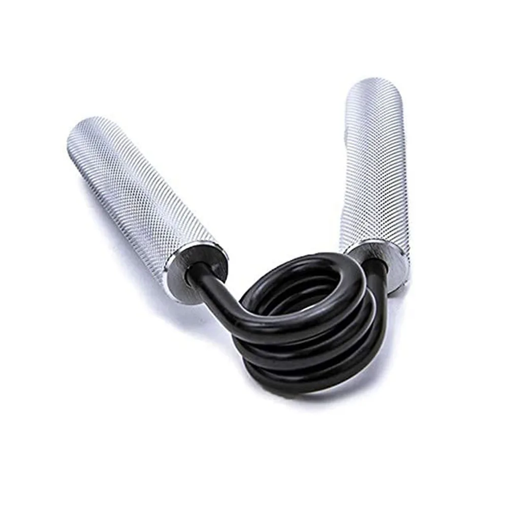Aluminum Alloy Hand Gripper Spring Steel Sponge Sleeve Home Gym Fitness Equipment Men Arm Finger Strength Training Workout image 4