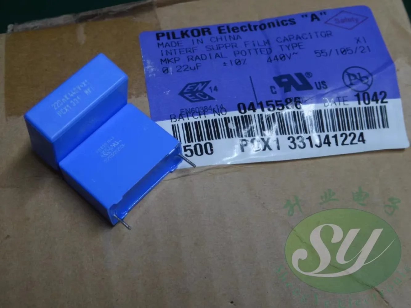

5PCS MKP 0.22uf/440vAC 220nf u22 224 New X1 film capacitor 22MM