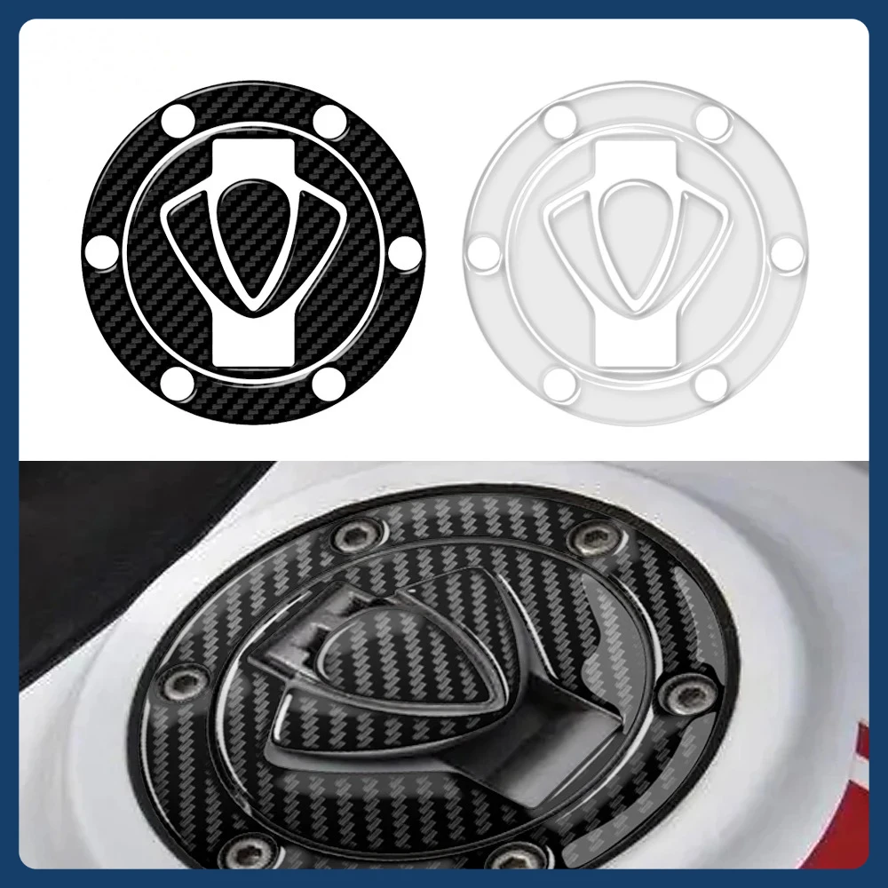 

Motorcycle Fuel Tank Cap Protector Sticker for Benelli 300 / 600i / 899 / 900 / 1300 (6-Hole)