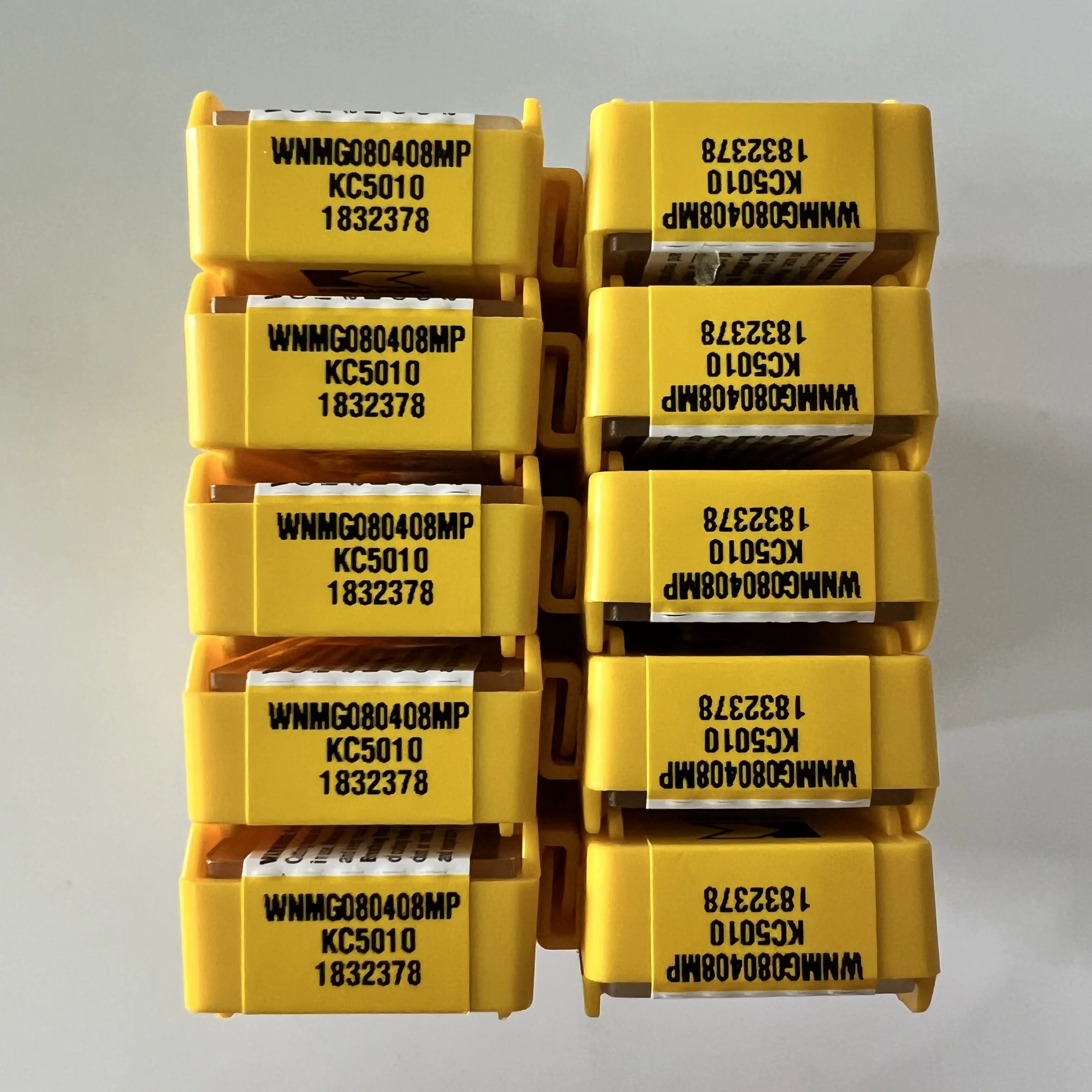 Lâmina original do CNC, WNMG080408MP, WNMG5010, WNMG080408MS, KC5010