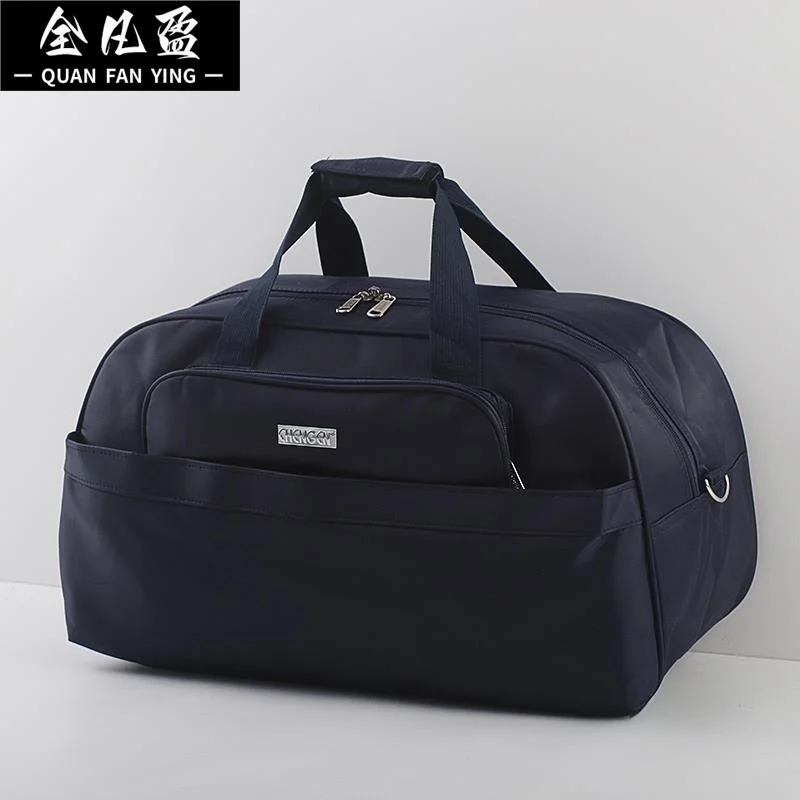 large-capacity-travel-bag-men's-handheld-business-trip-fitness-bag-maternity-waiting-bag-fashionable-trendy-nylon-backpack