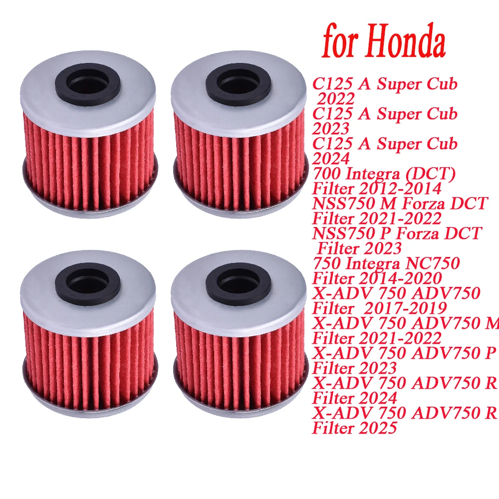 

Motorcycle Oil Filter Cleaner for Honda C125 A Super Cub 2022-2024 700 Integra NSS750 750 Integra NC750 X-ADV 750 2017-2025