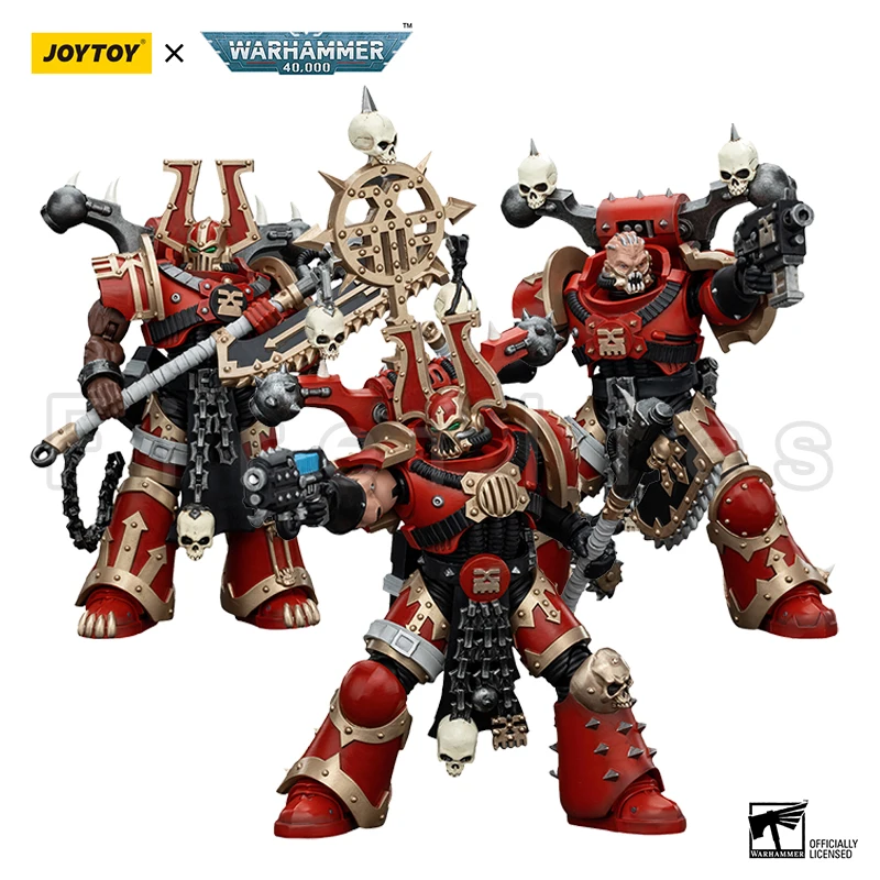 [Pre-Order]1/18 JOYTOY Action Figure The Horus Heresy 40K Titus Thousand Sons Primarch Magnus the Red Anime Free S