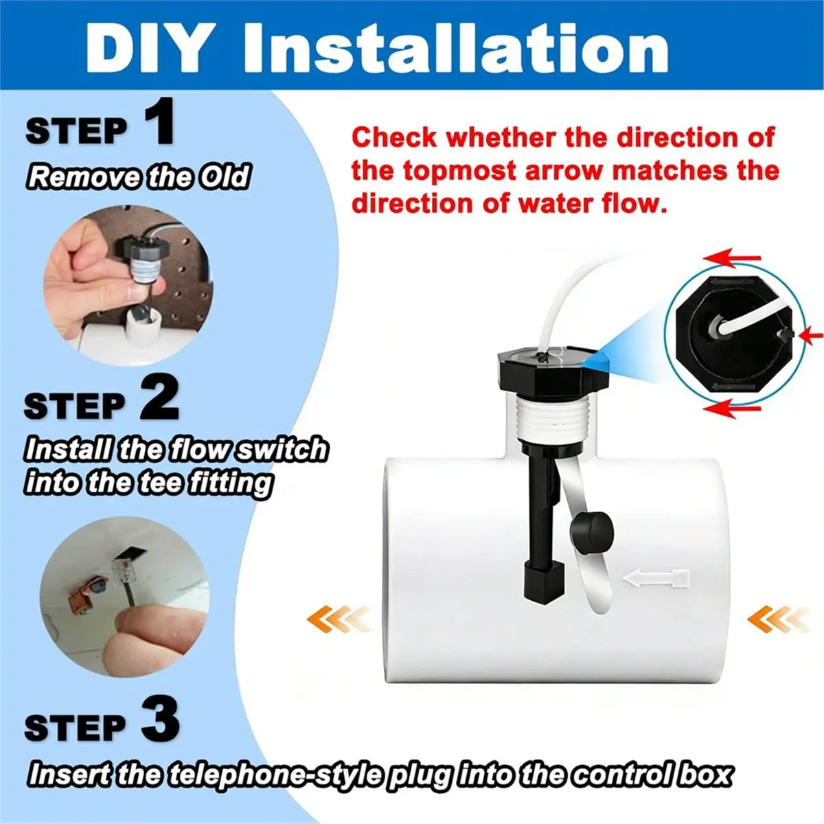 Switch --RP Replacement for Sensor for Salt Cell, for Aquarite Salt System