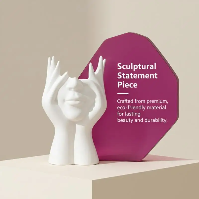 1PC ​Vinyl Figure Storage Holders Creative Human Body Art Styling Office Organizers Multifunctional Makeup Brush Holder