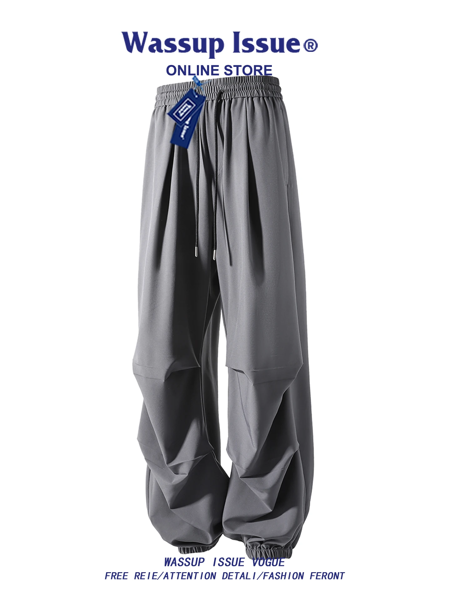 

Мужские летние брюки из ледяного шелка: тонкие, быстросохнущие, легкие, для повседневной носки, комфортные, свободного кроя, длинные