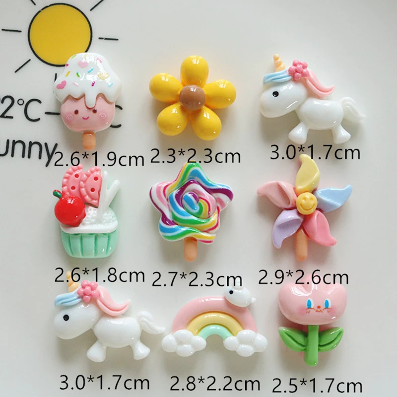 10 Pcs New Mini Cute Cartoon U - огляд і ціна Art Craft Ice Cream