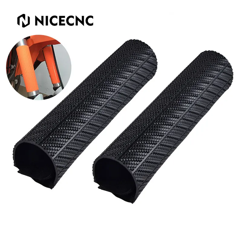 NICECNC Fork Guard Shock Absorbed Cover For Yamaha YZ 85 125 250 250F 450F 125X 250X 250FX 450FX WR 250F 450F Honda Kawasaki view 3
