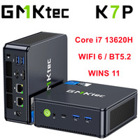 GMKtec K7 Plus MINI PC CPU i7-13620H 10-core 16-thread WINS 11 DDR5 5600Mhz NVME SSD PCie 4.0 Mini PC Gaming Desktop Computer