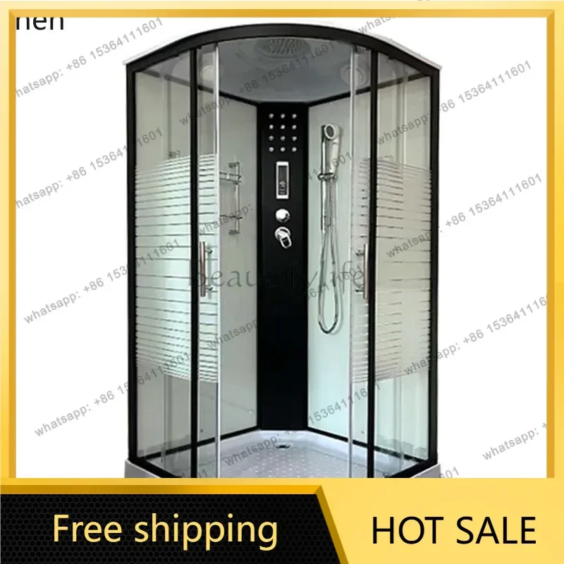 LST25 integral shower room bath room door bathroom bath room simple glass partition