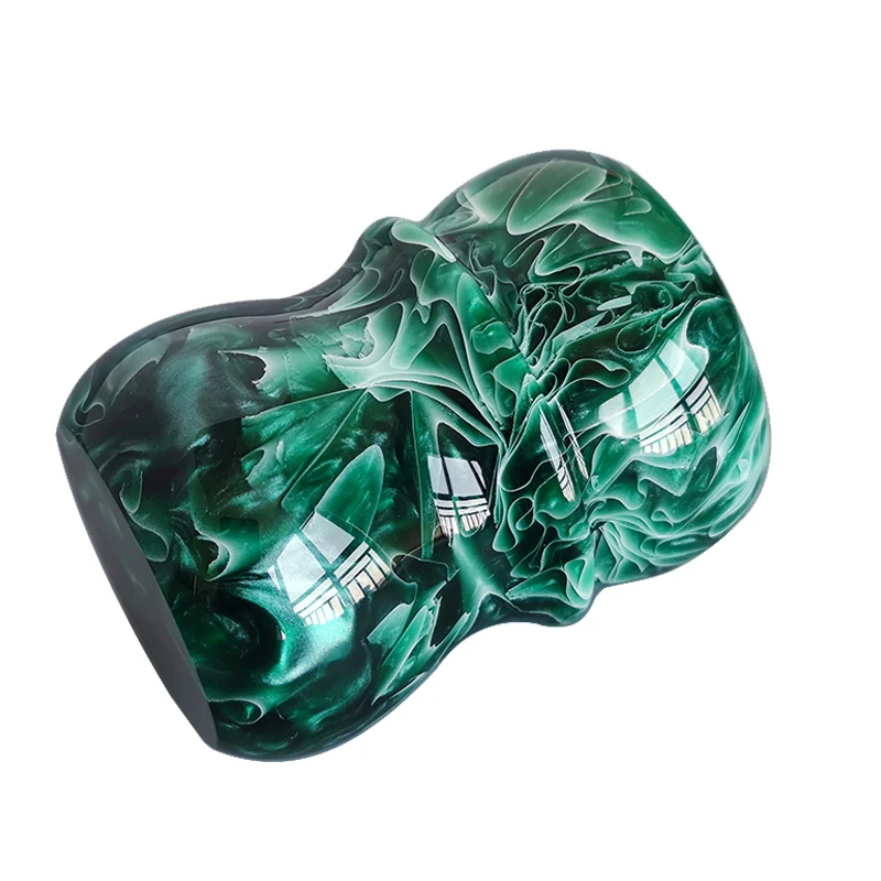Dscosmetic Malachite Resin Hand Made Shaving Brush Handle for Men Shaving Brush