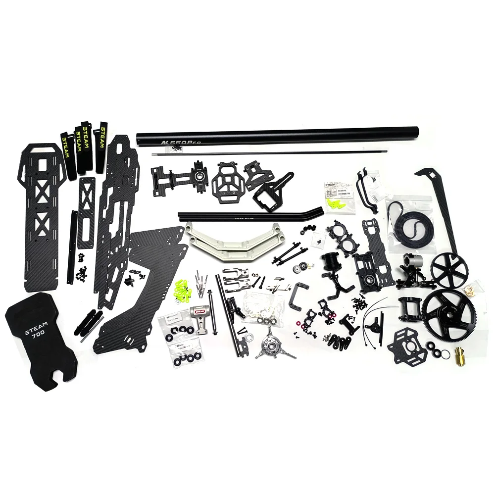 Steam AK550 FBL Helicopter Kit (NO BLADES NO electric parts)