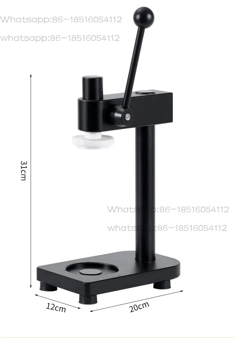 

Hand-operated Can Sealer Portable Bottle Capping Machine Manual Closing Tool for Craft Beverage Home Brewing