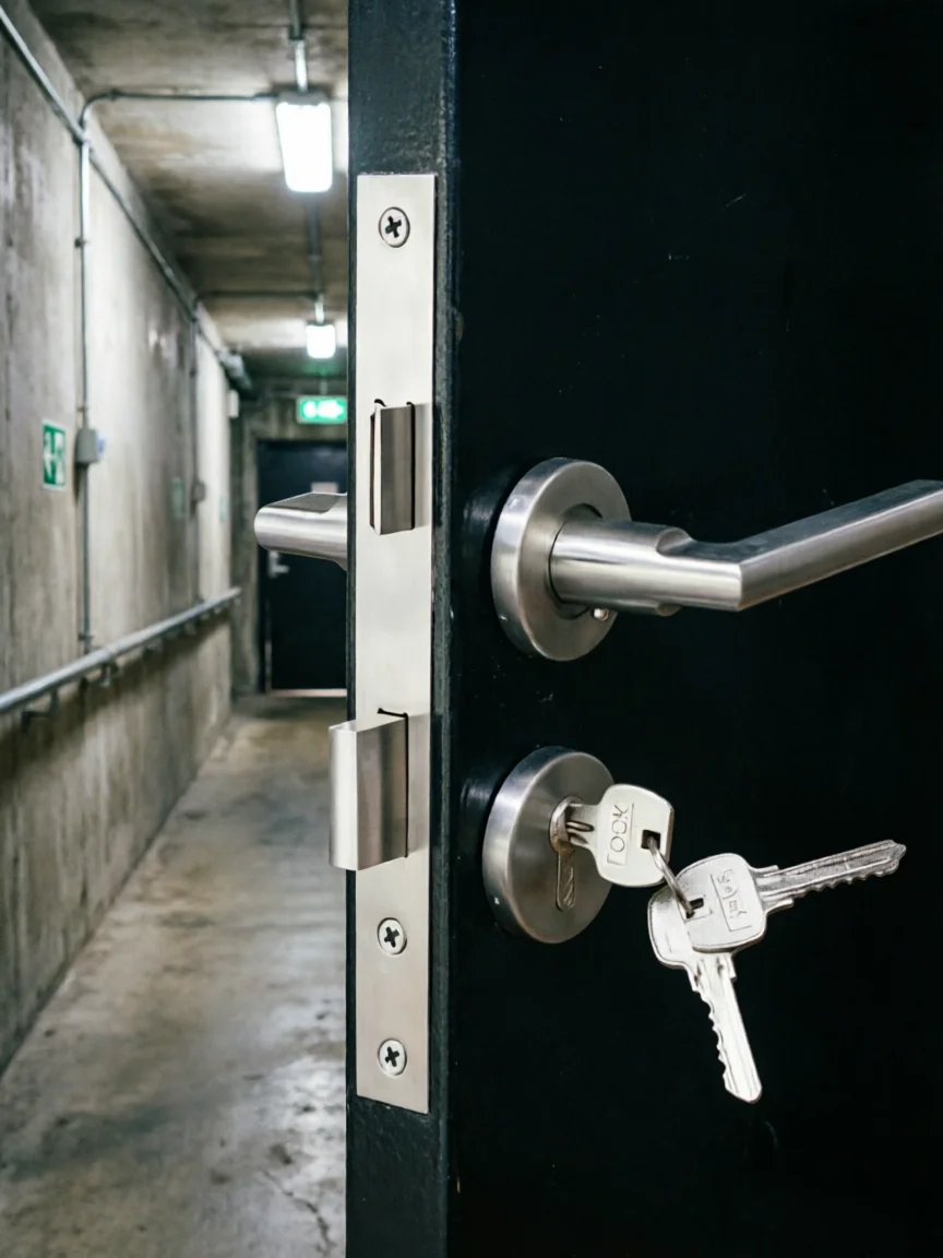 poignee-de-porte-coupe-feu-en-acier-inoxydable-304-de-haute-qualite-surface-brossee-multiples-finitions-norme-europeenne