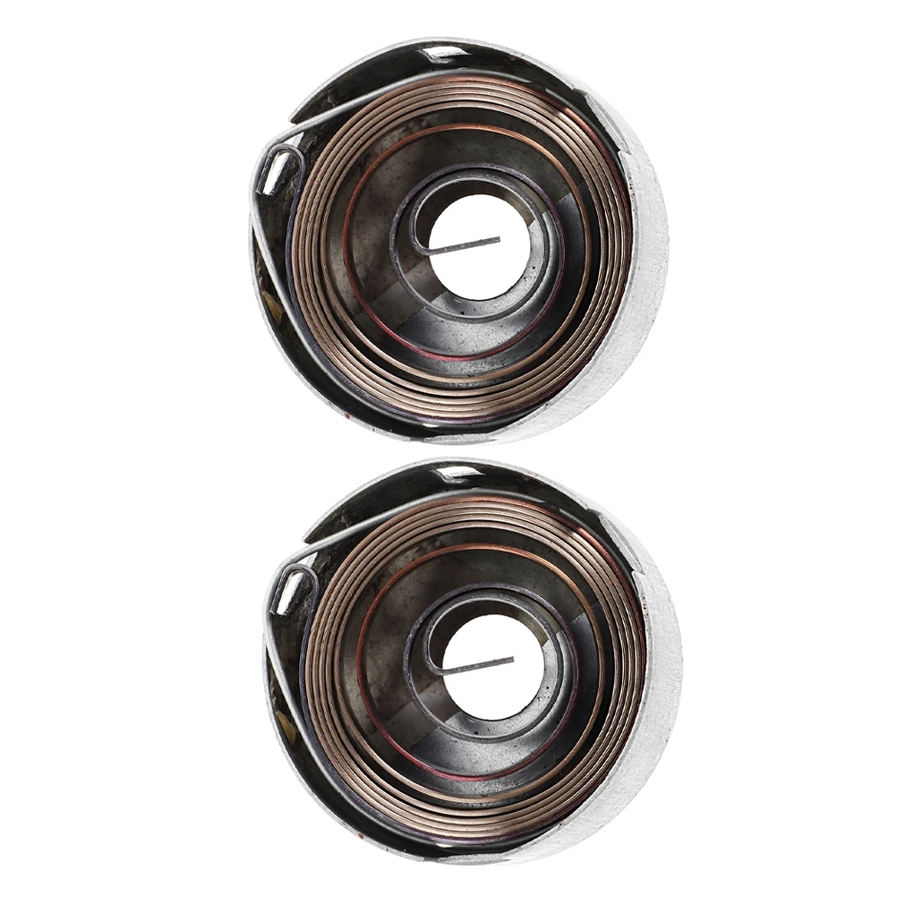 

2Pcs DrillPressSpringSleeve ReturnCoil AlloySteel QuillKit Accessories TableDrills Replacement Longlasting Performance ToolParts