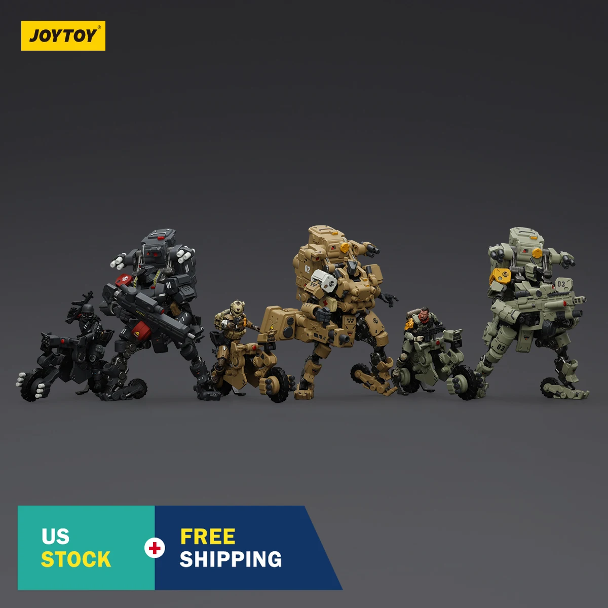 

Фигурки HiPlay JOYTOY Battle For the Stars: Ночной штурм, Тактический штурм, 1/25