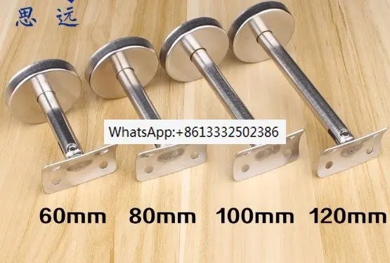 Handrail Straight Support PVC Banisters Sloshing Stiffening Piece Staircase Armrest Reinforcement Accessories Fixed Bracket 3pcs