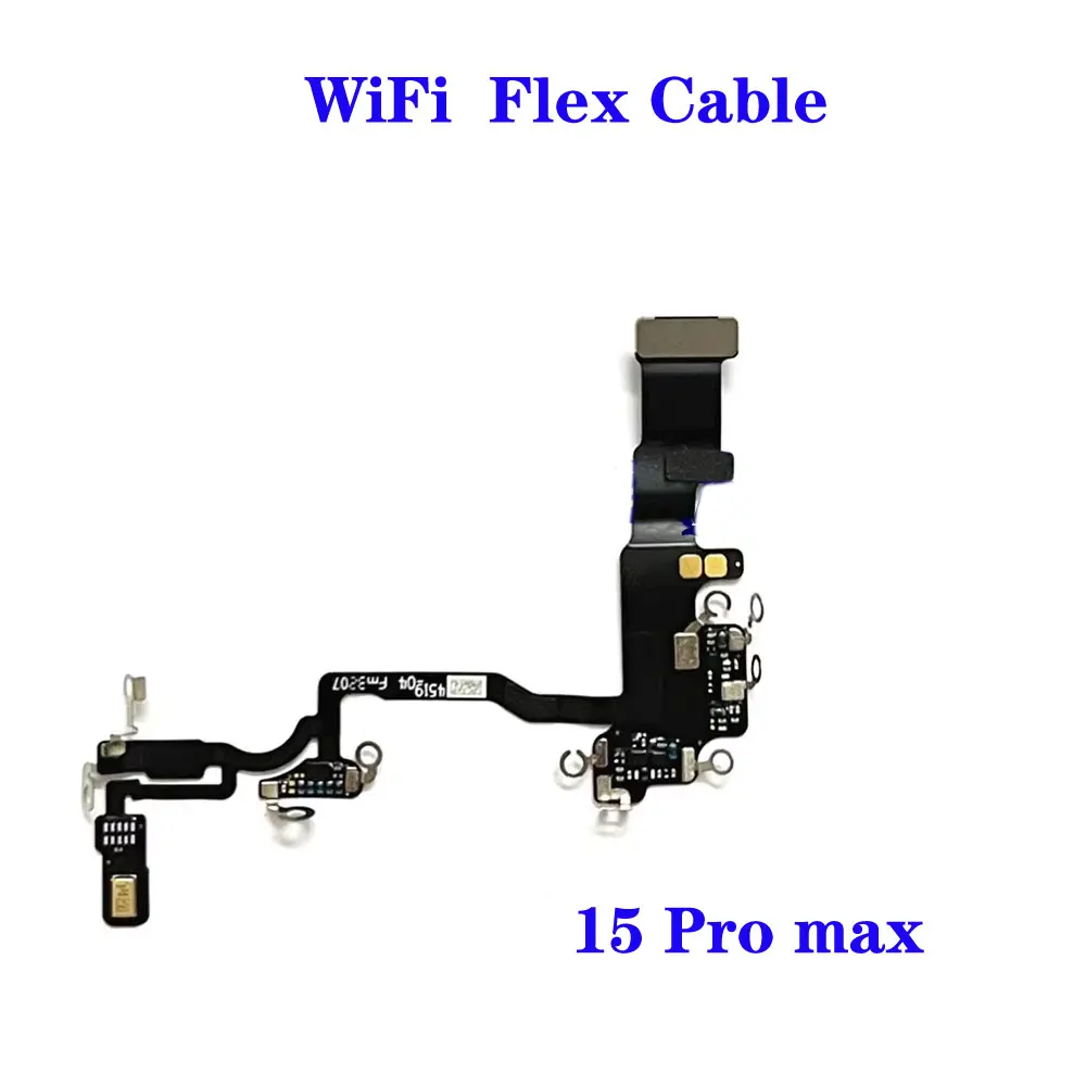 Original Bluetooth Antenna NFC Flex Cable For IPhone 15 plus 15pro 15 pro max WiFi flex cable Replacement Parts