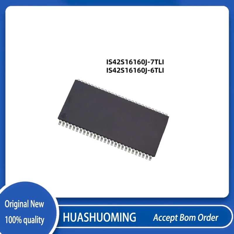 NeW 5Pcs/LOT   IS42S16160J-6TLI  IS42S16160J-6  IS42S16160J-7TLI  IS42S16160J-7    W9864G6KH-6  TSOP-54