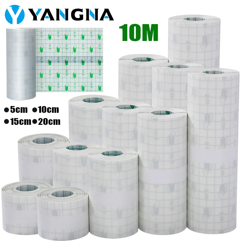 

10M Waterproof Protective Tattoo Healing Film Aftercare Tattoo Bandage Repair Film Wrap Roll Transparent Skin Tattoo Accessories