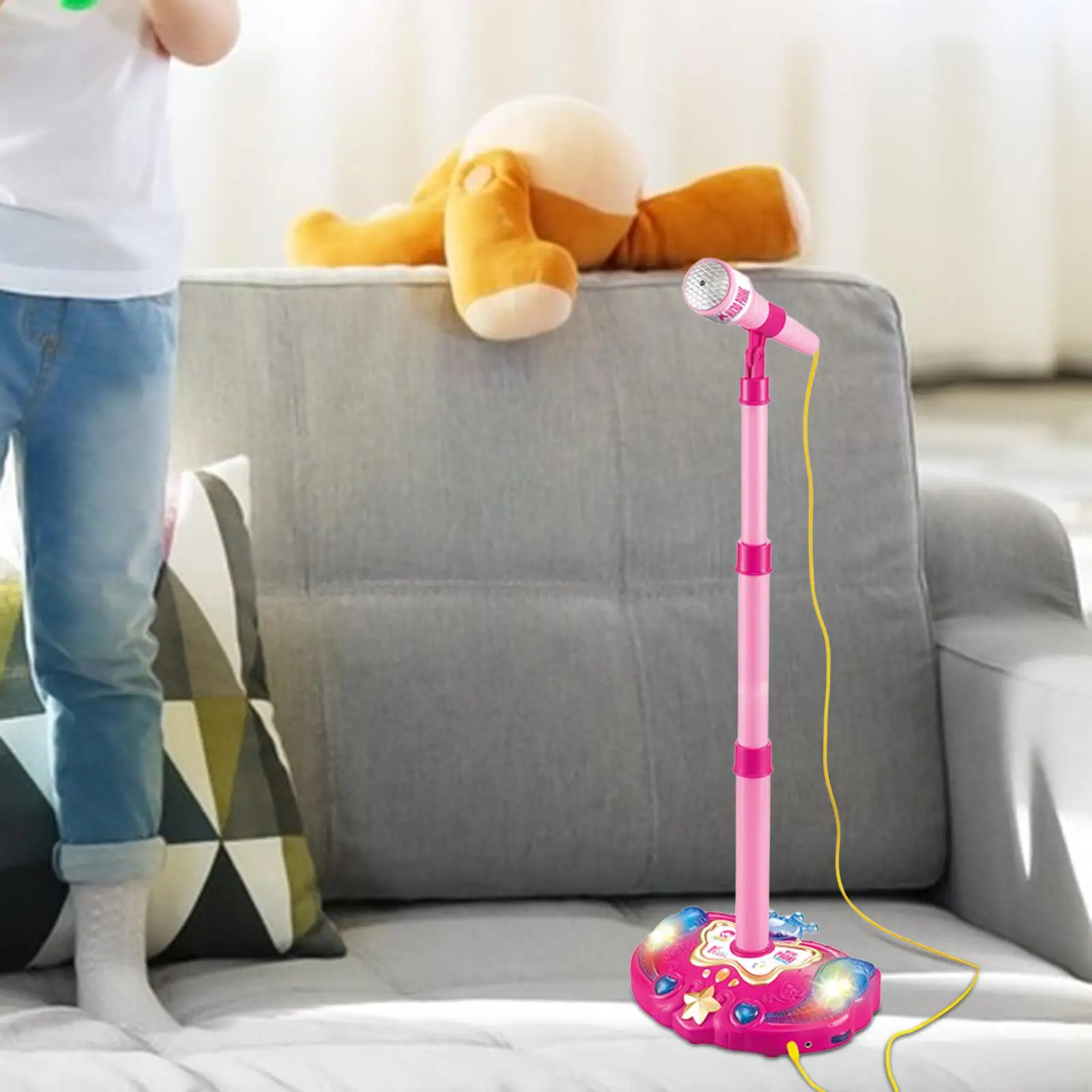 Macchina per Karaoke per bambini con microfono e supporto per bambini di età compresa tra 3 + anni