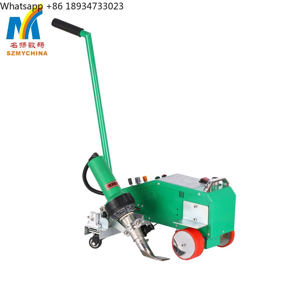 Mingyang Automatic 220V Digital Hot Air Heat 1800W PVC Plastic Welder New Condition for Banner Construction Home Farm Use