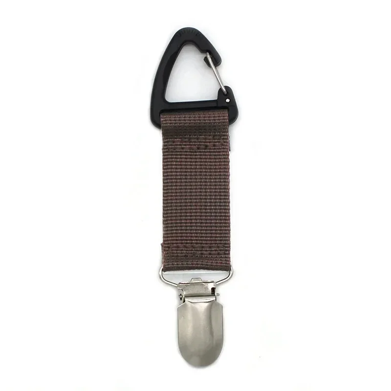 Strohoedclip voor buitenreizen Draagbare hoed metgezelstas Clip Multifunctionele handschoenorganizer voor buiten