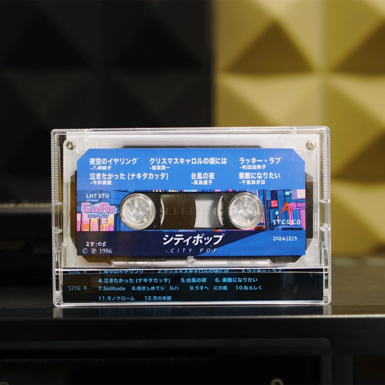 Vaporwave City Pop Hiromi Iwasaki Hideki Saijo شريط الموسيقى أعظم الزيارات ألبوم كاسيت كوسبلاي ووكمان مسجل صندوق المسارات الصوتية #2