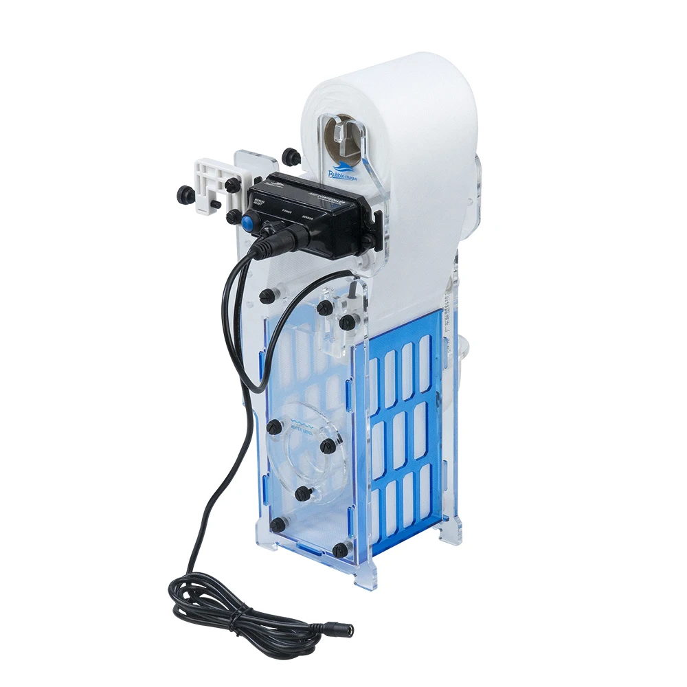 Automatic aquarium roller filter fish tank automatic flannel bottom filter system