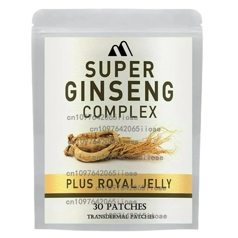 

Ginseng with Ginkgo Biloba 30 Transdermal Patches.