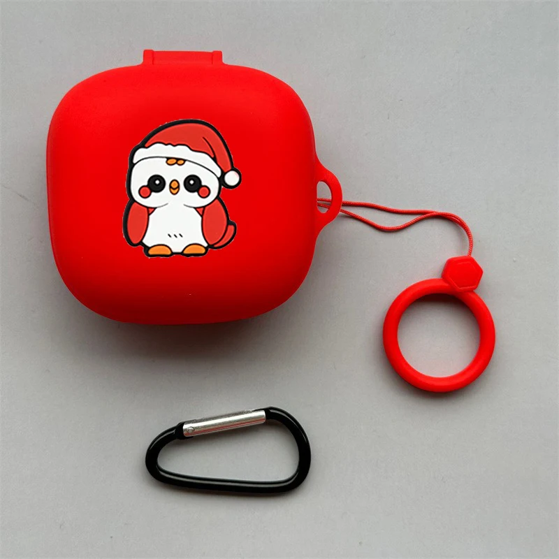 ل Anker Soundcore Life Note3 /Note 3S / Sleep A10 حافظة كرتونية للكلاب/غطاء عيد الميلاد حافظة سماعة أذن من السيليكون