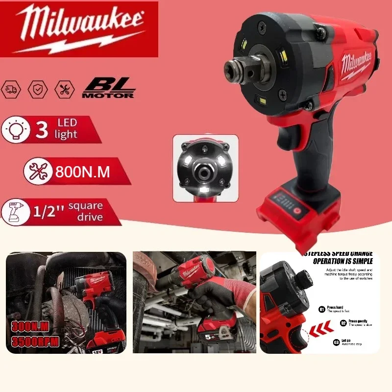 milwaukee-for-18v-battery-electric-cordless-wrench-brushless-screwdriver-impact-drill-power-tools-car-truck-repair