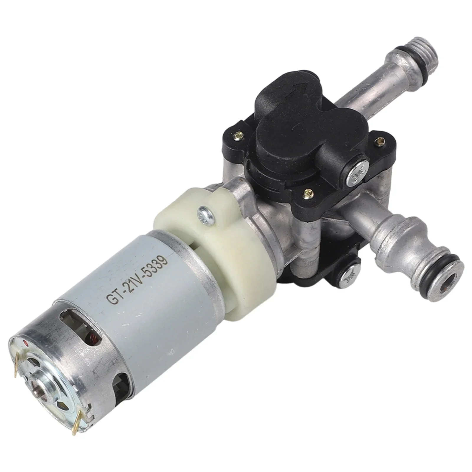 21V Plunger Pump Cordless High Pressure Cleaner Motor Washing Machine Pump Host For Car Washing  Garden Irrigation Lawn Irrigati