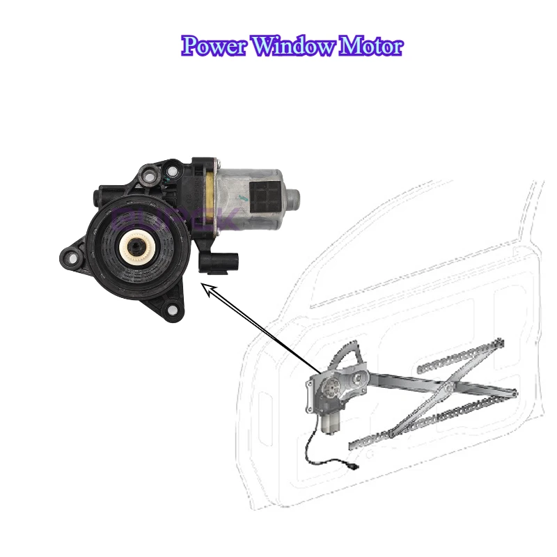 

BUPEK Car Power Window Repair Motor for 2020-2024 Kia Soul Electric Window Regulator Motor High Quality Genuine Parts 82460K0000