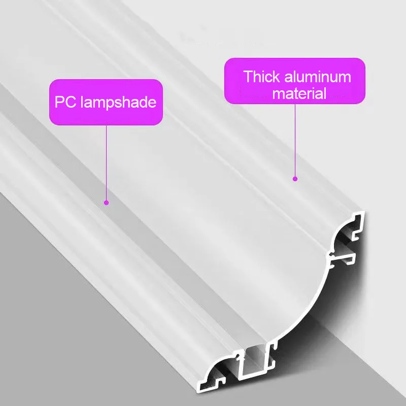 90x90mm 1m/pcs High quality Top Corner Wall Washing Aluminum Profile for led strip