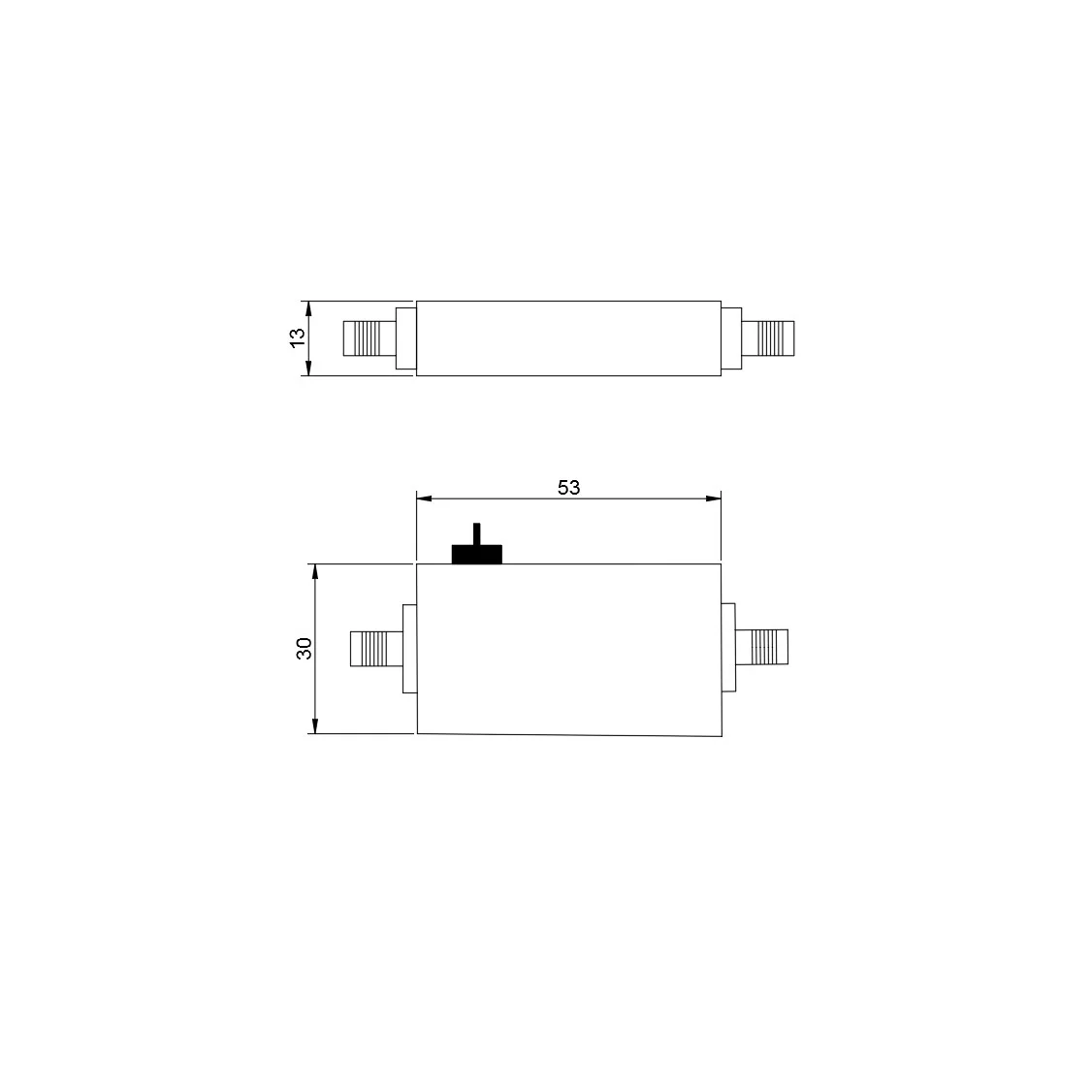 Divisori di frequenza divisori RF da 200M-8.5GHz divisi per 2 4 8 modulo di pressione conversione del segnale ad alta frequenza a bassa frequenza