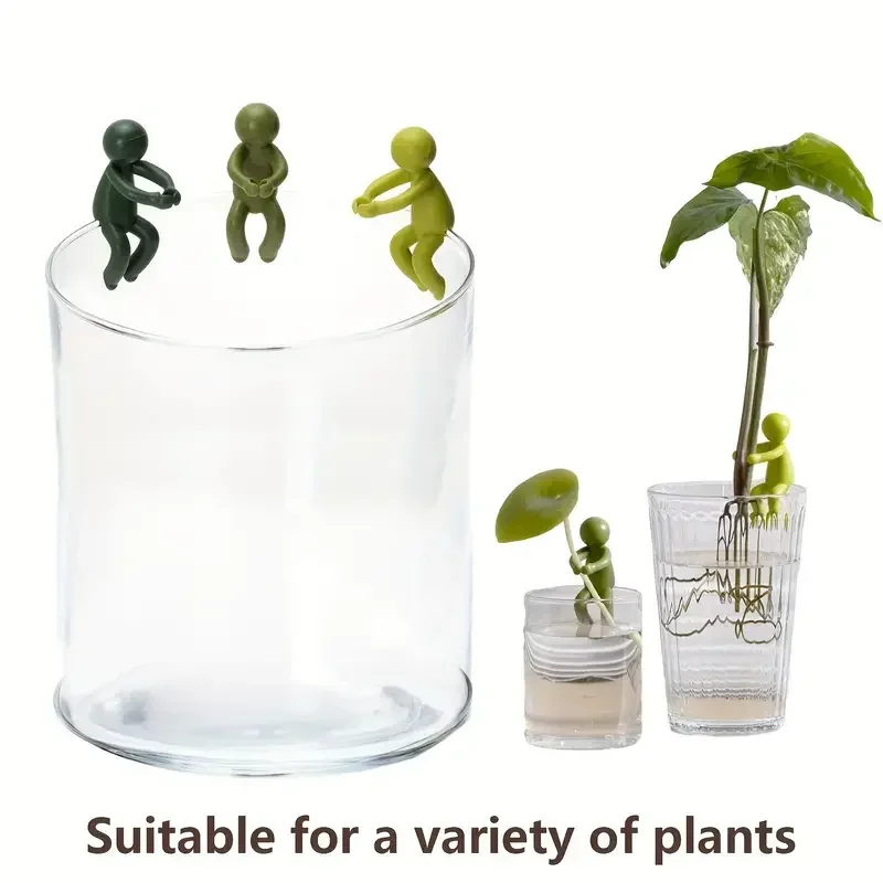 3pcs Cute Plant Nurturing Decorative Plant Supports The Perfect Gift Plant Accessories for Gardeners and Houseplant Lovers