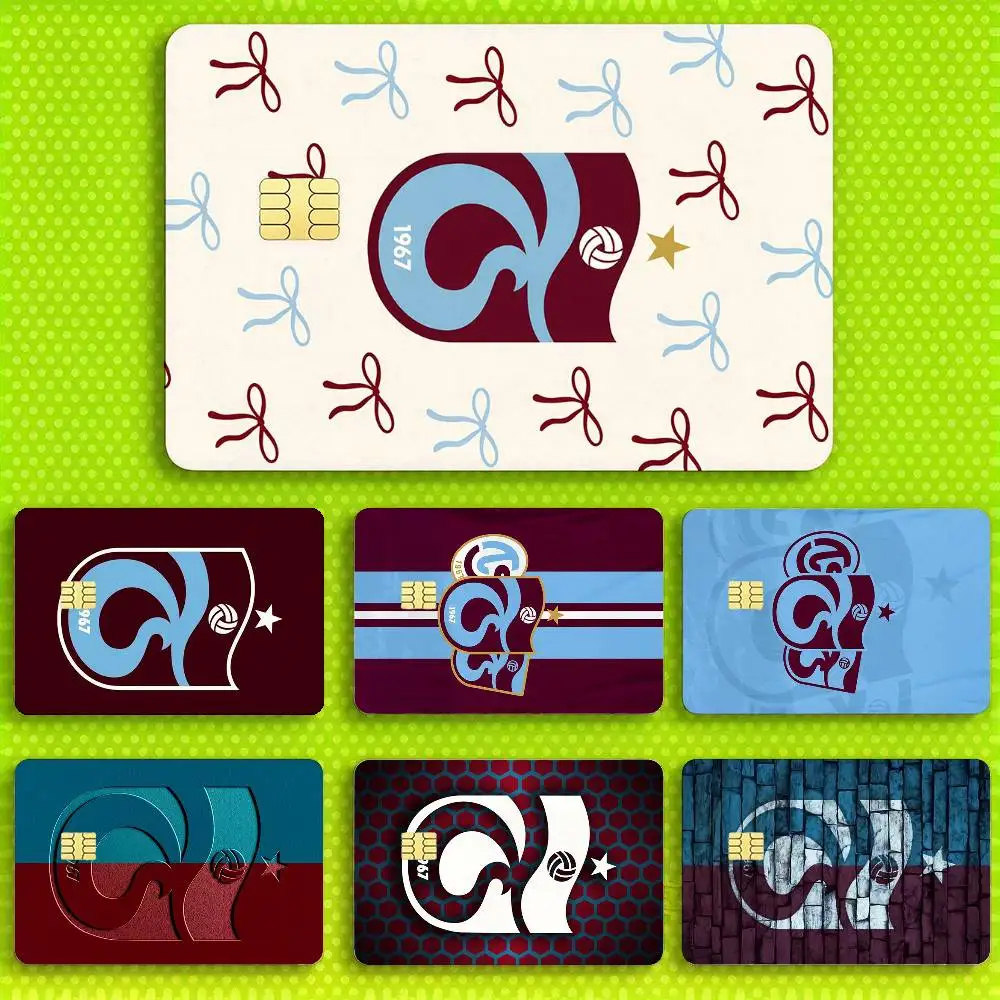 

Turkey T-Trabzonspor-S HD Waterproof Card Skins Protective Stickers for Credit Bank Game Cards
