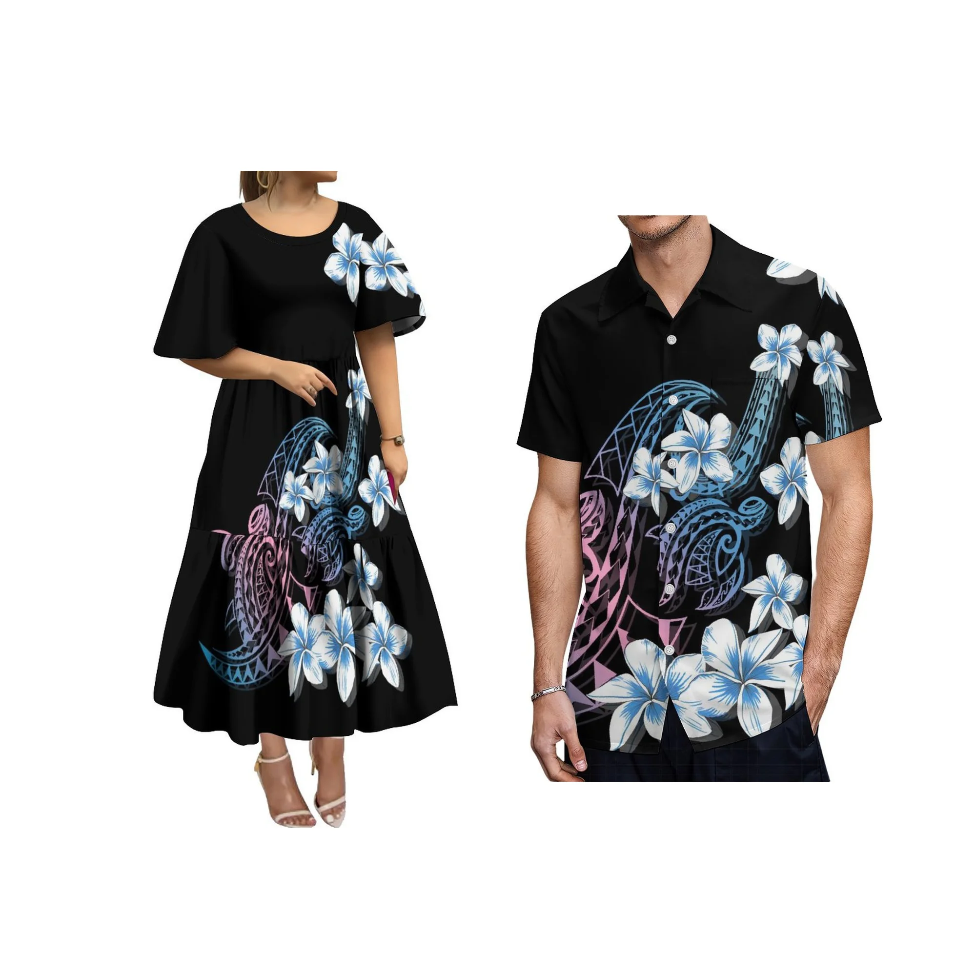 Robe midi évasée à imprimé tri - Midi Dress avis et prix