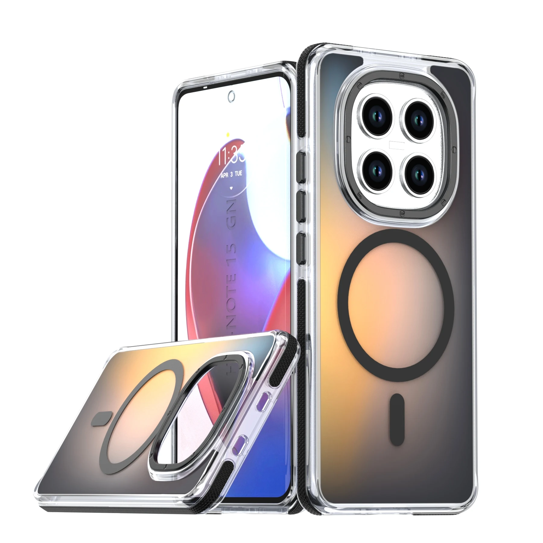 Metal Lens Magnetic Case For Redmi Note 15 Pro Plus/Note 15 