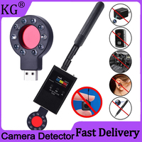 RF Detector Mini Bug GSM GPS Tracker Hidden Camera Detector Spy Eavesdropping Device Scanner IR security protection Spy Gadgets