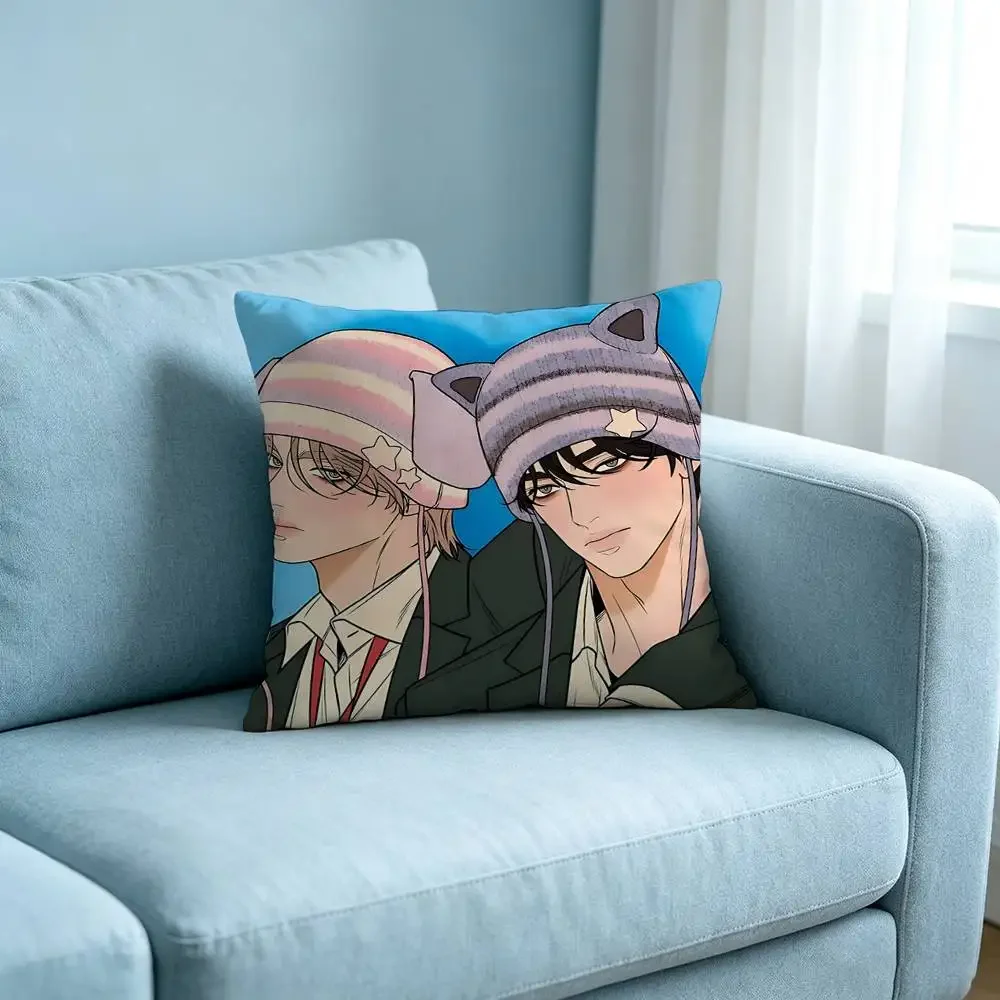 Manhwa Operation True Love Customizable Square Pillowcases, Stylish And Soft, Perfect For Beds, Cars, And Sofas.