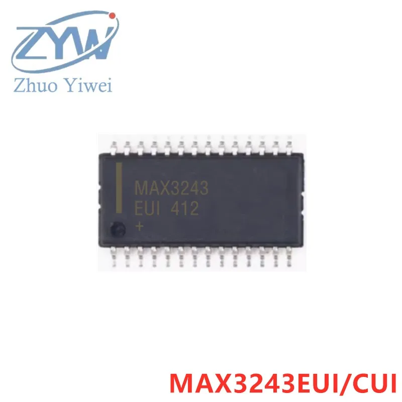 100% new MAX3243 MAX3243EUI MAX3243CUI TSSOP-28 driver receiver transceiver chip