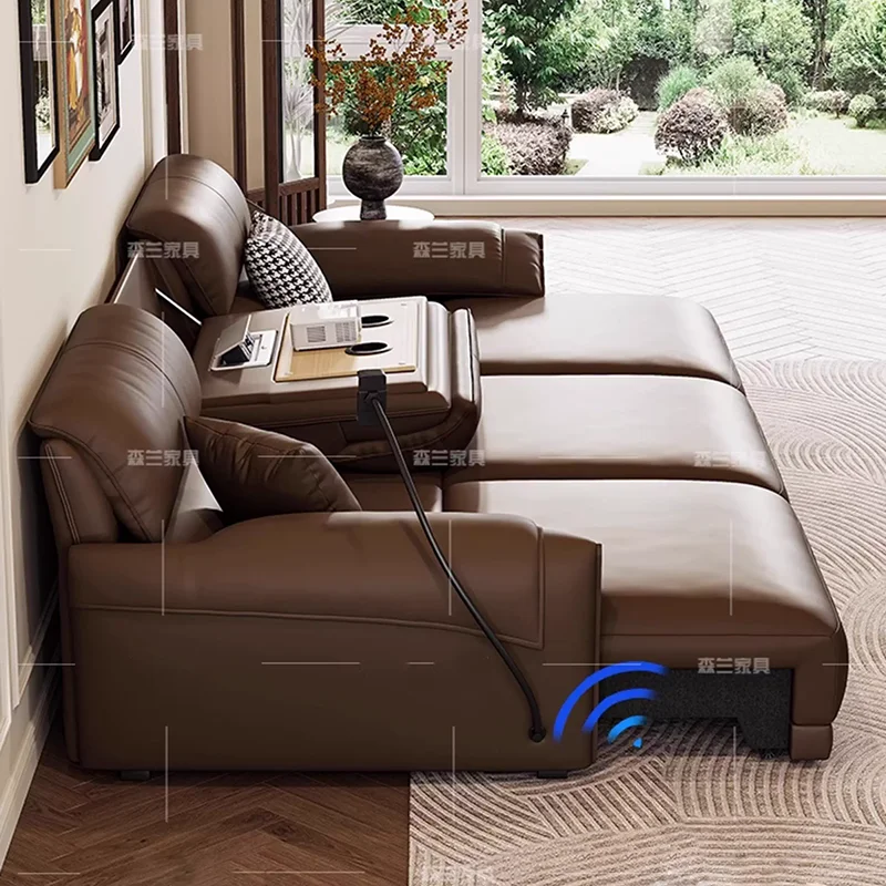 Smart Lazy Living Room Sofas Multifunctional Love Seat Folding Luxury Recliner Living Room Sofas Designer Muebles Home Furniture
