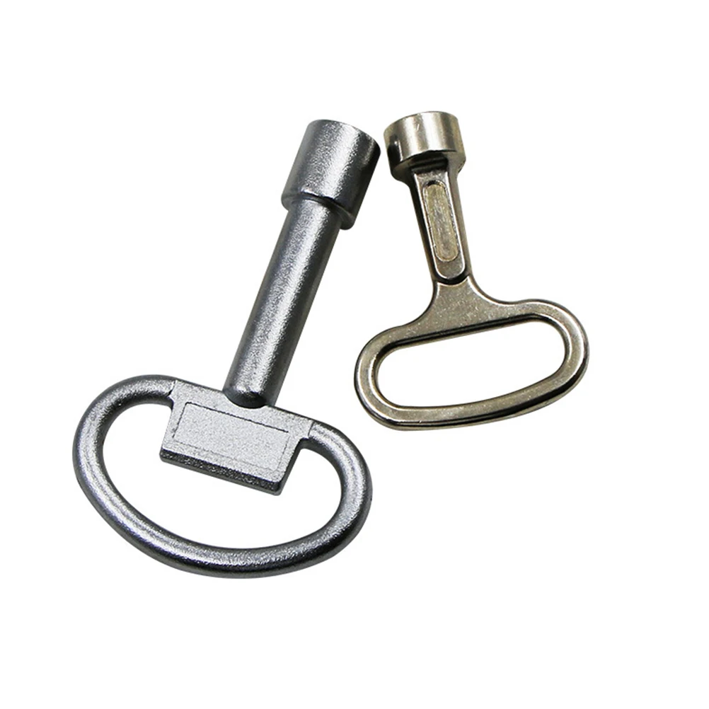 

4Pcs Triangle Key Elevator Disassemble Magazine Valve Durable Zinc Alloy Handle Comfortable Size Key Disassembling Wrench