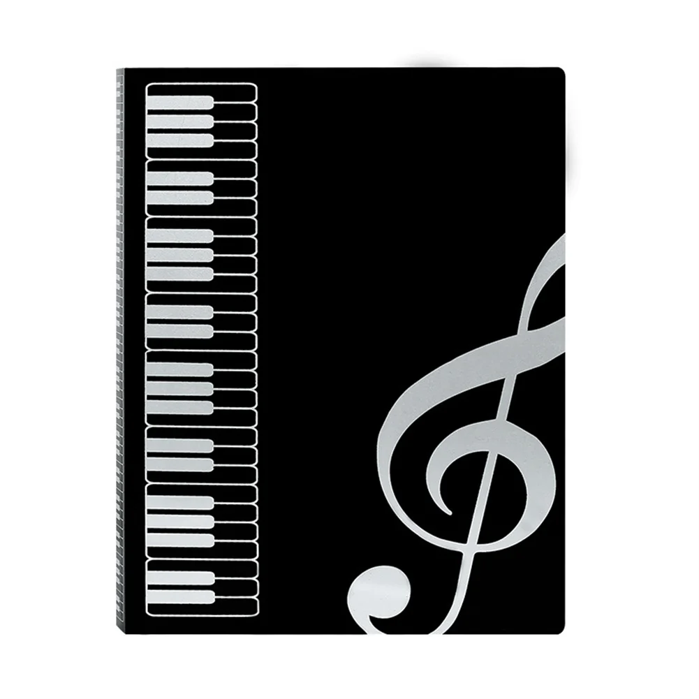 Music Score Book 40 Sheets Insert-type A4 Folder Music Score Book Folder File Folders Document Organizer Storage Accessories