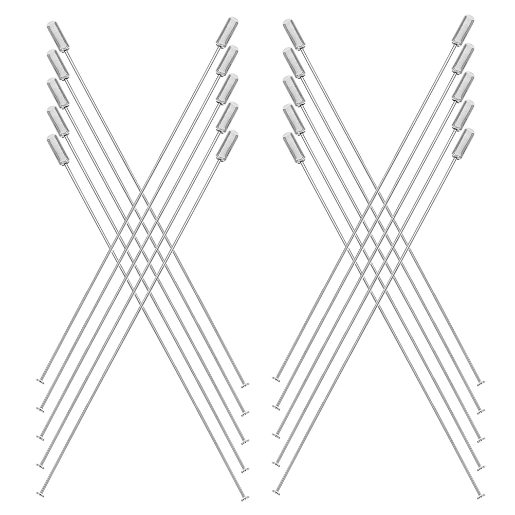 

20 Pcs One-line Brooch Pin Stick Hat with Stopper Diy Jewelry Pins Crafting Supplies for Boutonniere