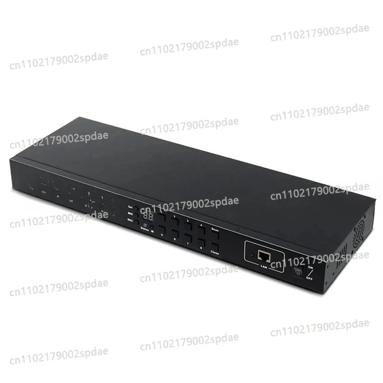 8 Port KVM Switch 4K60Hz Support RS232/LAN Control KVM Switcher
