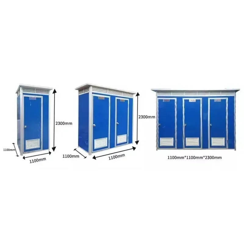 

Mobile Prefabricated Toilet for Sale, Portable Squat & Seat Toilet, Affordable Price